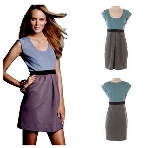 Old Navy color block dress with pockets size medium